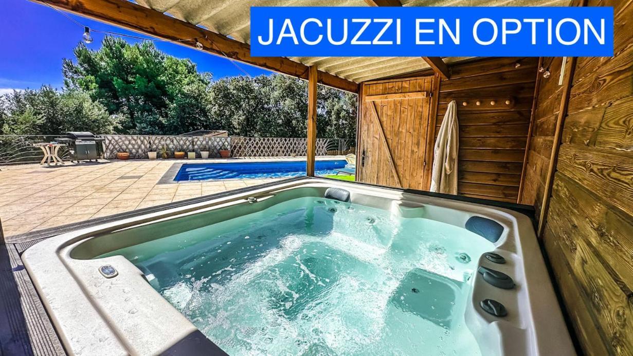 Appart Independent Garden Pool & Spa Sussargues Exterior foto
