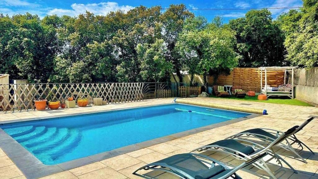 Appart Independent Garden Pool & Spa Sussargues Exterior foto